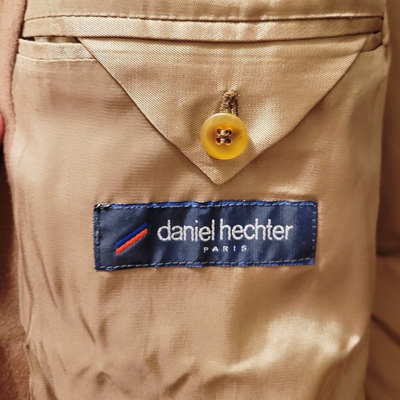 Daniel Hechter Vintage men's double-breasted Hungarian cashmere sportcoat blazer - Picture 11 of 14